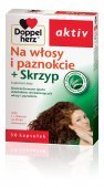 Doppelherz Aktiv Na Włosy i Paznkocie + Skrzyp 30 kaps.