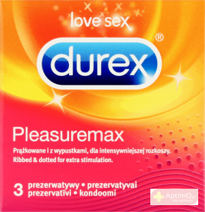Durex Pleasuremax 3 szt.