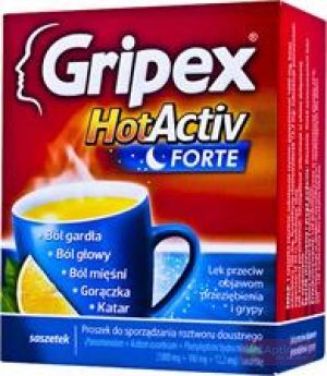 Gripex Hotactiv Forte 12 sasz.