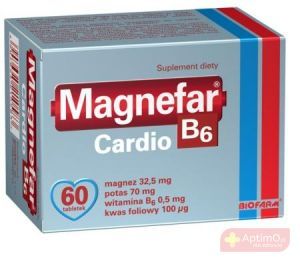 Magnefar B6 Cardio 60 tabl.