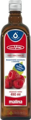 MalinaVital 100% sok z malin 490ml