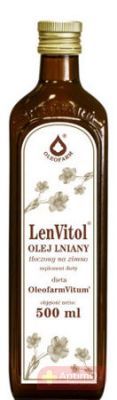 Olej lniany LenVitol 500ml