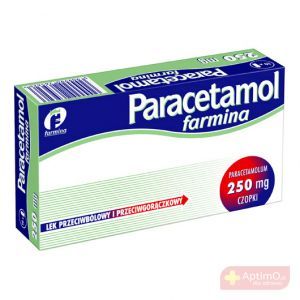 Paracetamol 250mg 10 czopków