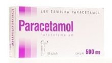 Paracetamol 500mg 10 czopków