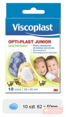Plaster Opti-Plast Junior dekorowany 10 szt.