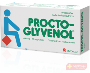 Procto-Glyvenol 10 Czopków