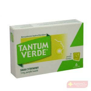 Tantum Verde cytryna 30 past.