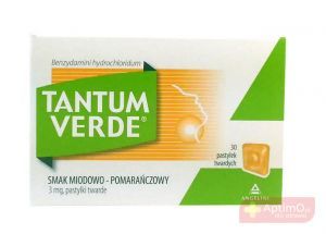 Tantum Verde miodowo-pomarańczowy 30 past.