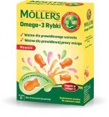 Moller`s Omega-3 Rybki 36 szt.